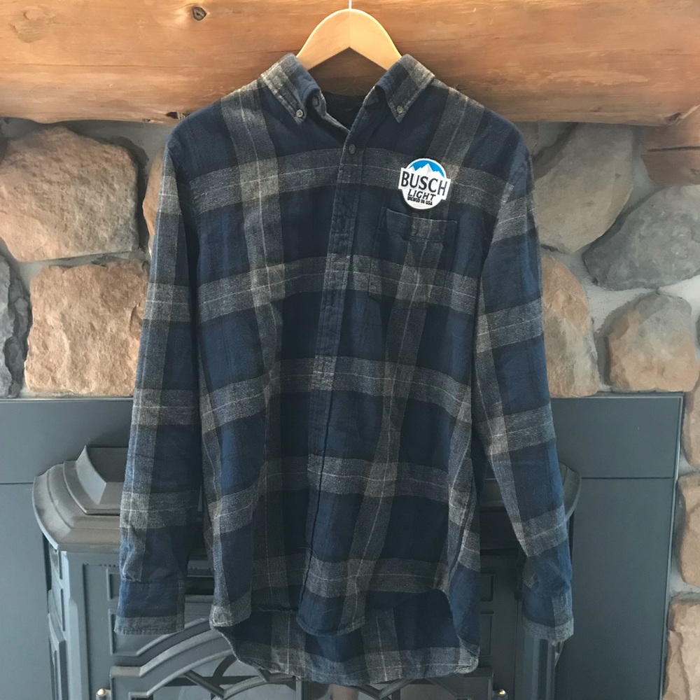 Busch Light Flannel